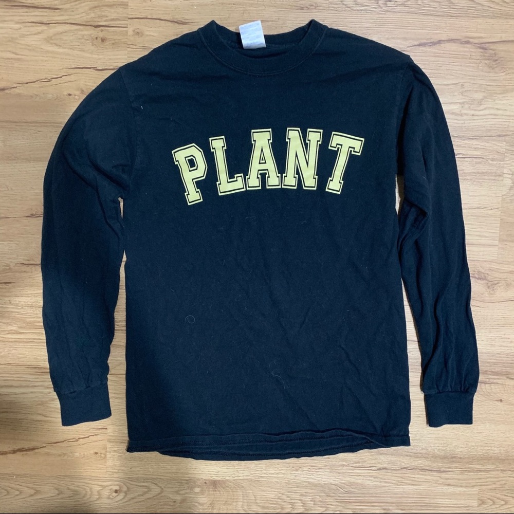 Varsity style Long Sleeve T Shirt S